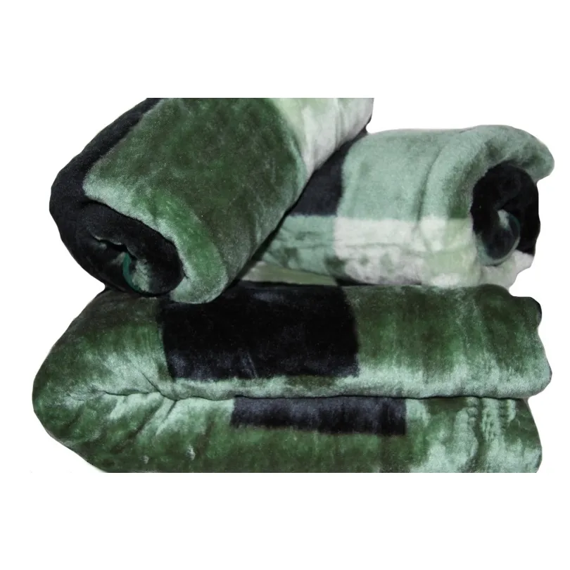 Komplet narzut na kanapę i fotele KWF5 zielony