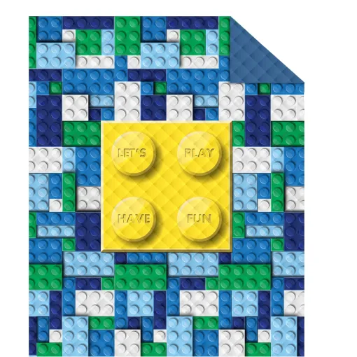 Narzuta młodzieżowa klocki Lego NHLA-31