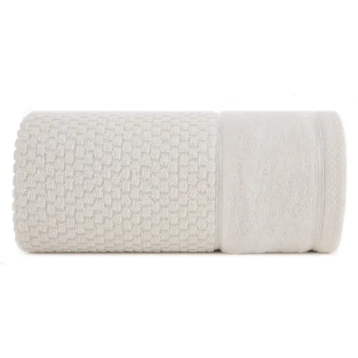 Ręcznik bawełniany z welurową bordiurą R196-01