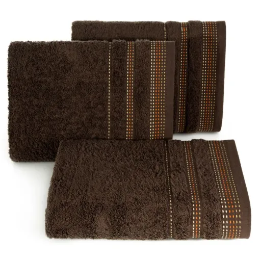 Ręcznik bawełniany brązowy R3-05