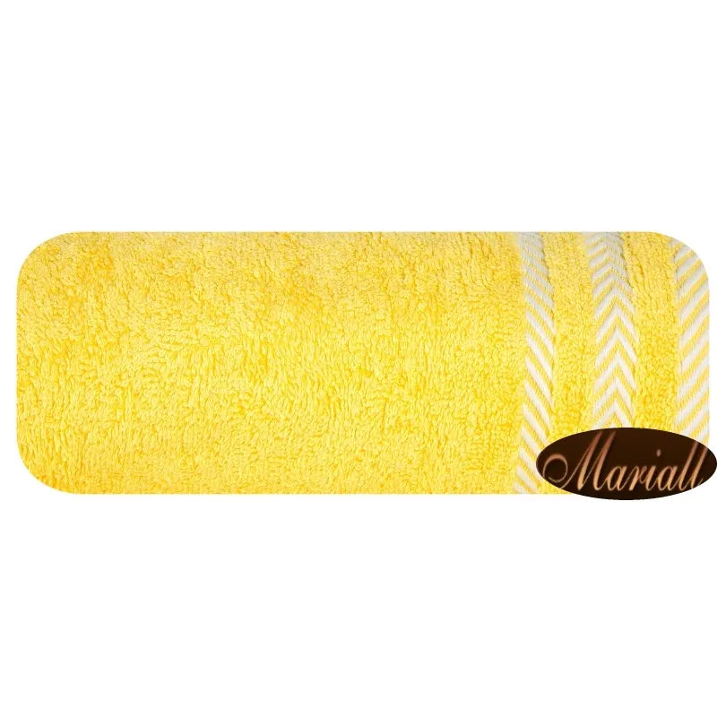 Ręcznik bawełniany żółty R47