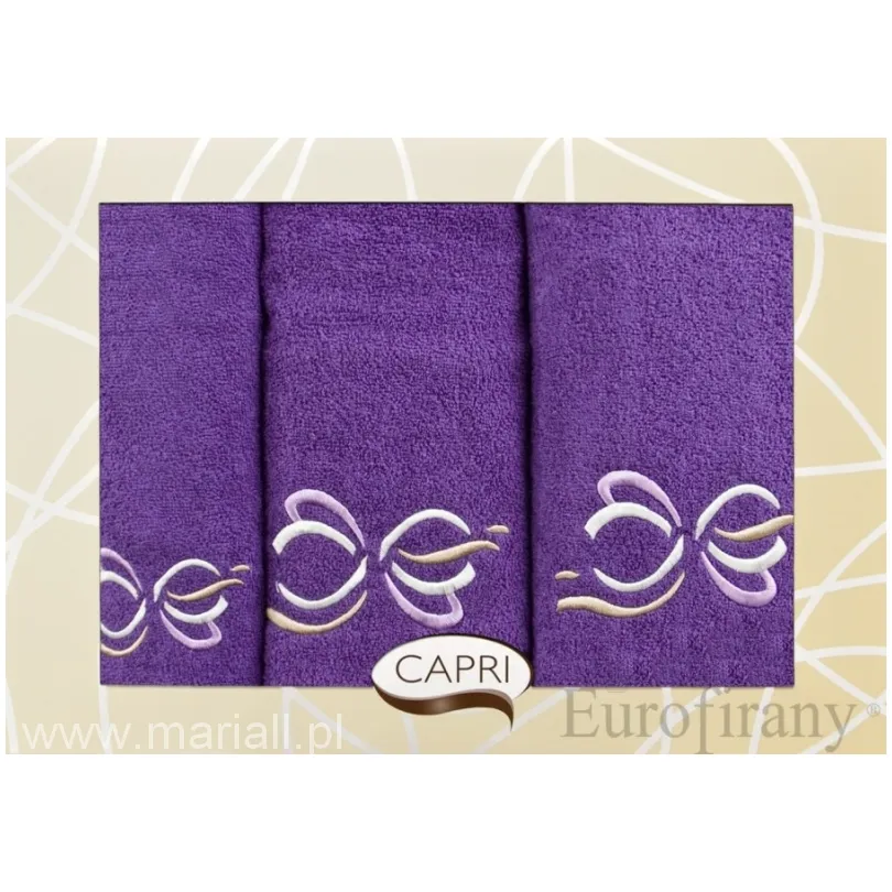 Komplet ręczników RC3-31 Capri 3-częściowy