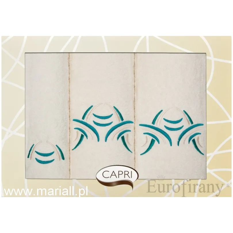 Komplet ręczników RC3-045 Capri 3-częściowy