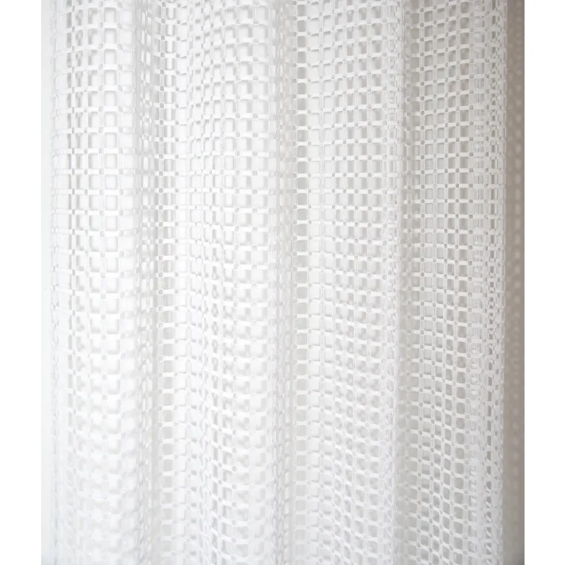 Firana- zasłona ażurowa biała 140x250  FMA3