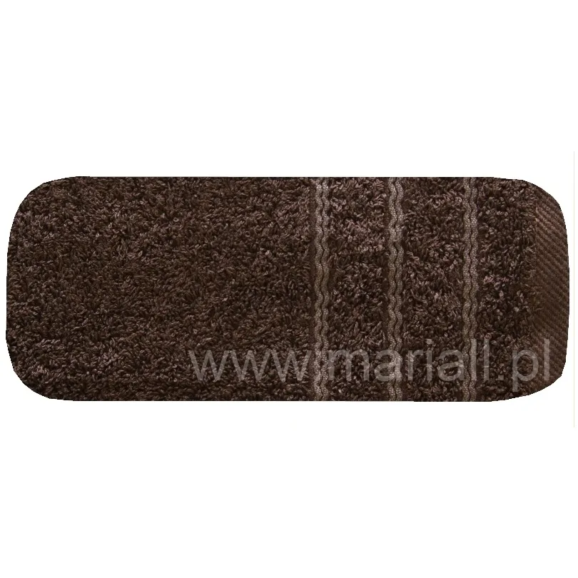 Ręcznik bawełniany brązowy R12