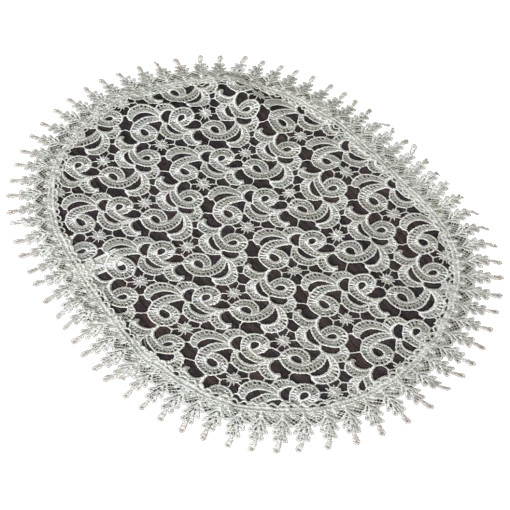 Serwetka owalna z gipiury GB01-2