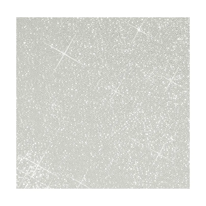 Obrus dekoracyjny biało-srebrny ODS1