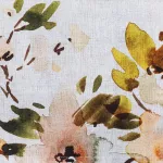 Komplet 4 serwetek bawełnianych z kwiatowym nadrukiem OIT-02