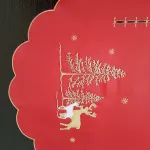 Bieżnik dekoracyjny OS-207-C-owal Kolekcja Bożonarodzeniowa