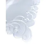 Nakładka biała z haftem okrągła OHJ07-1