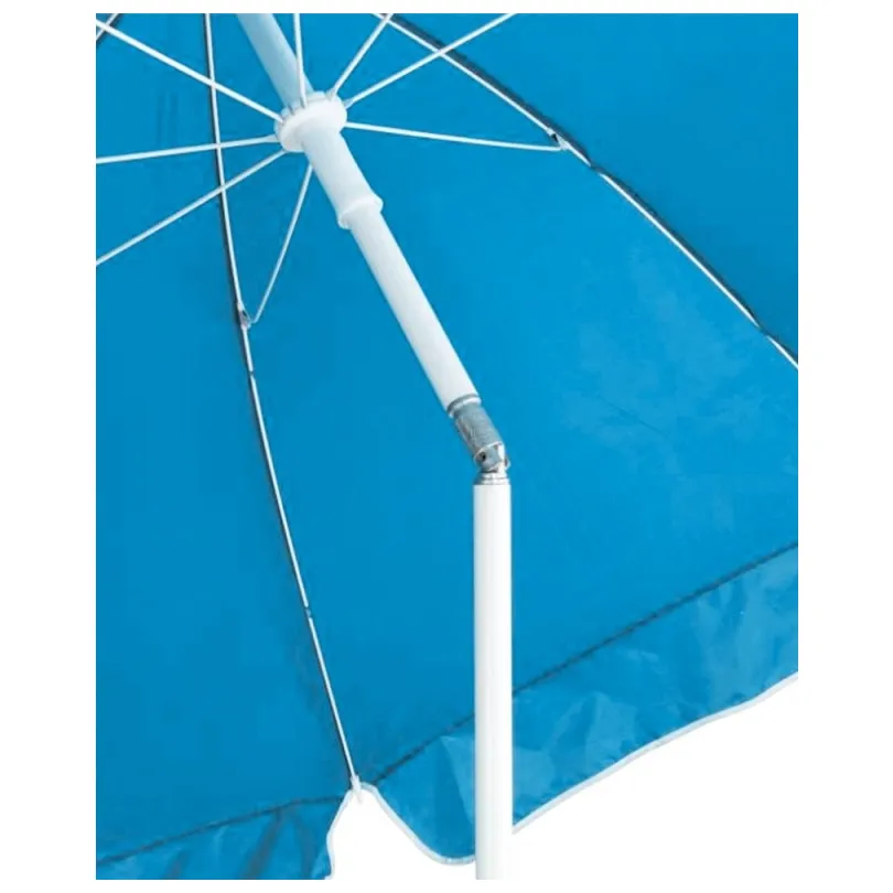 Parasol plażowy łamany 180 cm niebieski PARD-01