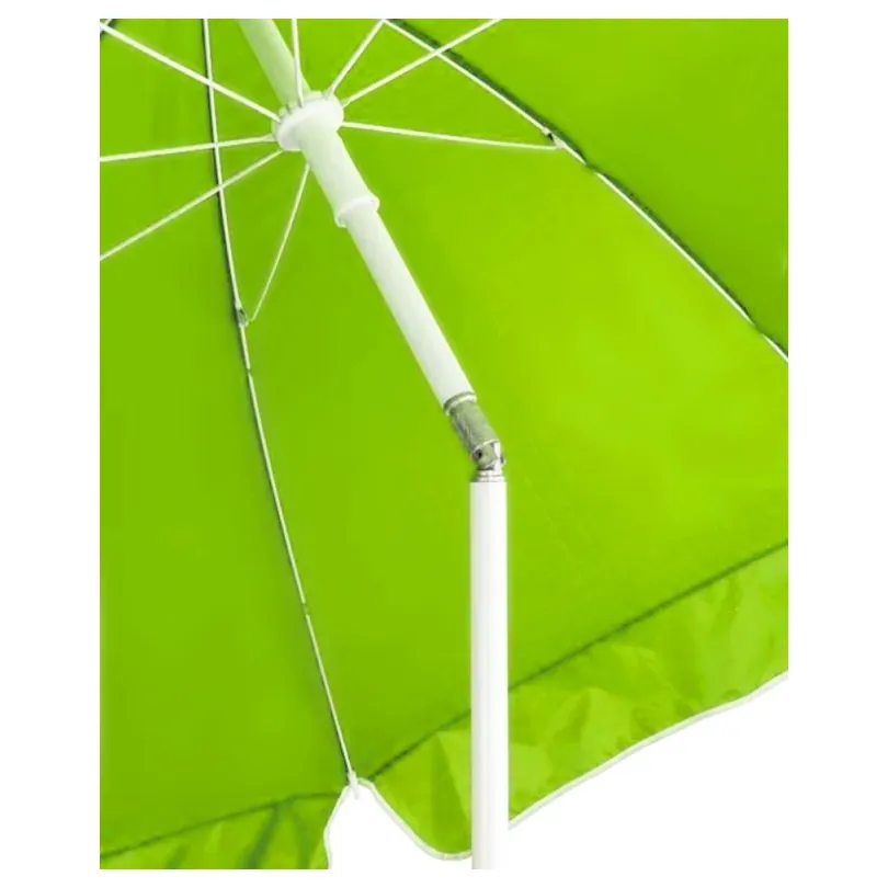 Parasol plażowy łamany 180 cm zielony PARD-02