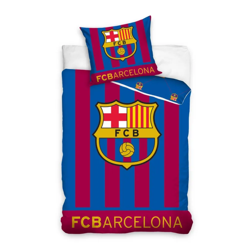 Pościel licencyjna bawełniana FC Barcelona POB-155