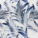 Pościel z mikrowłókna w niebieskie liście palmy PTB-23