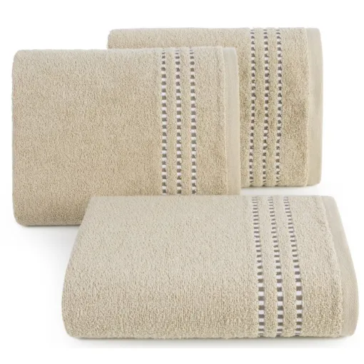 Ręcznik bawełniany beżowy R147-04