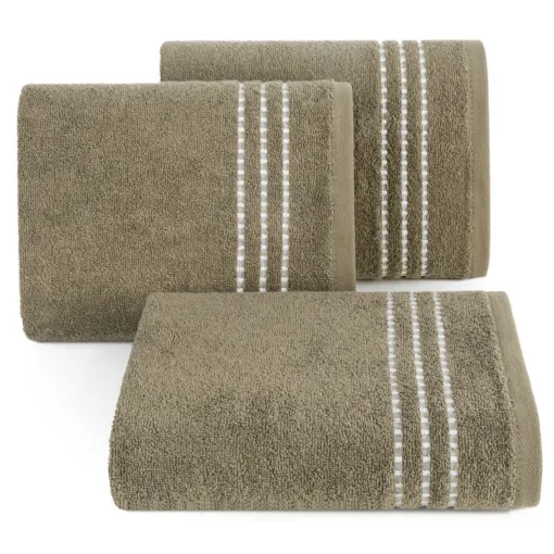 Ręcznik bawełniany jasnobrązowy R147-05
