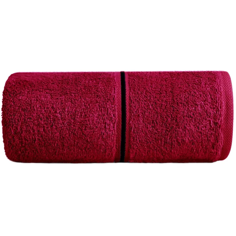 Ręcznik bambusowy czerwony R151-07
