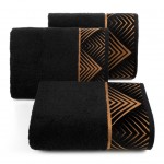 Ręcznik bawełniany czarny R160-01