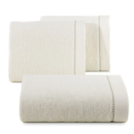 Ręcznik bawełniany kremowy R163-01