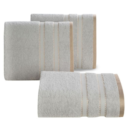 Ręcznik bawełniany srebrny R164-03