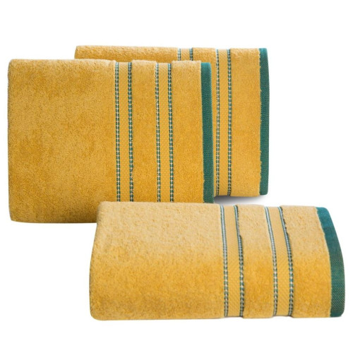 Ręcznik bawełniany musztardowy R164-05