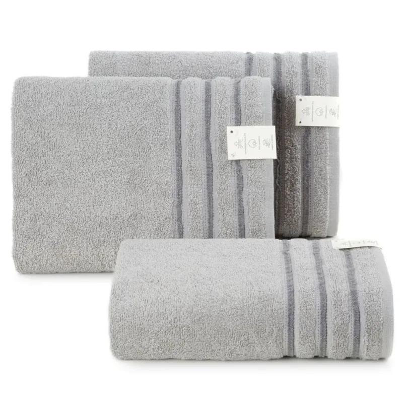 Ręcznik szybkoschnący ciemnosrebrny R165-04