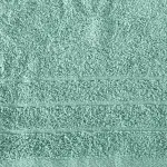 Ręcznik bawełniany miętowy z ozdobną bordiurą R176-07
