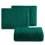 Ręcznik bawełniany z bordiurą turkusowy R179-04