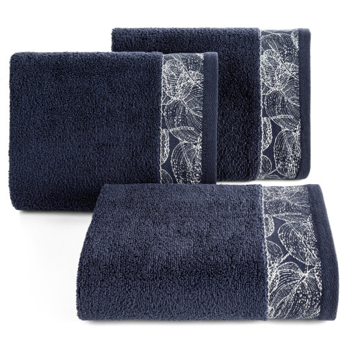 Ręcznik bawełniany z żakardową bordiurą R188-05