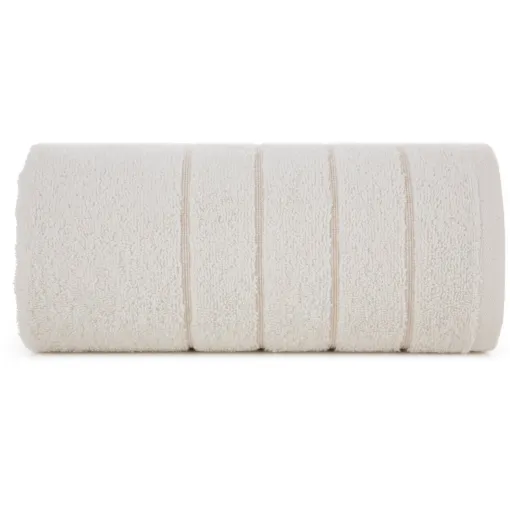 Ręcznik bawełniany z bordiurą w paseczki R190-01
