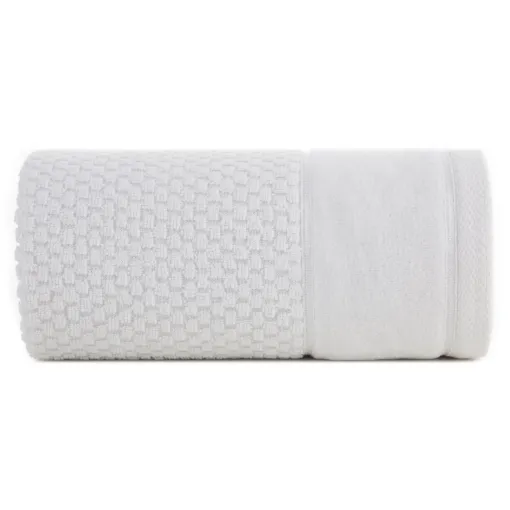 Ręcznik bawełniany z welurową bordiurą R196-03