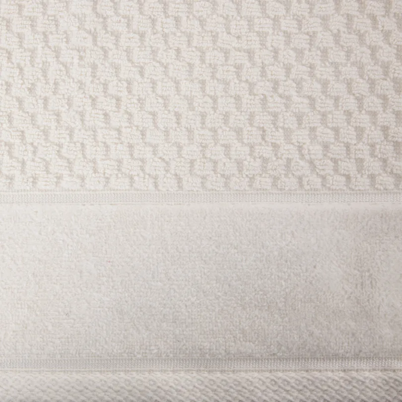 Ręcznik bawełniany z welurową bordiurą R196-01