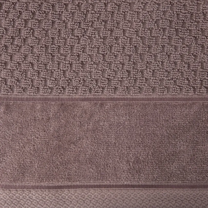 Ręcznik bawełniany z welurową bordiurą R196-07