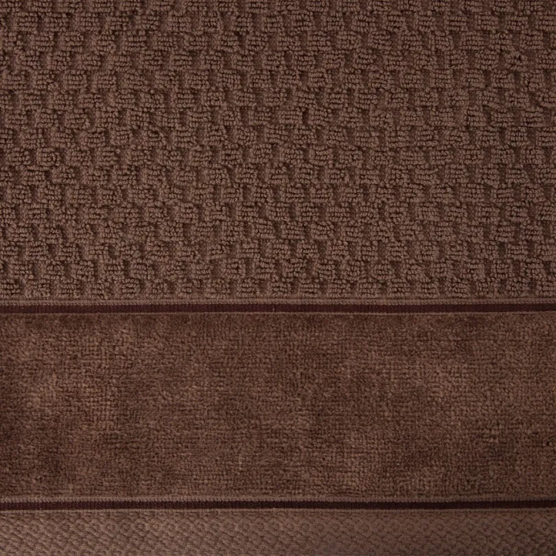 Ręcznik bawełniany z welurową bordiurą R196-08