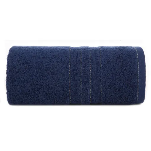 Ręcznik bawełniany z bordiurą zdobioną błyszczącą nicią R197-10