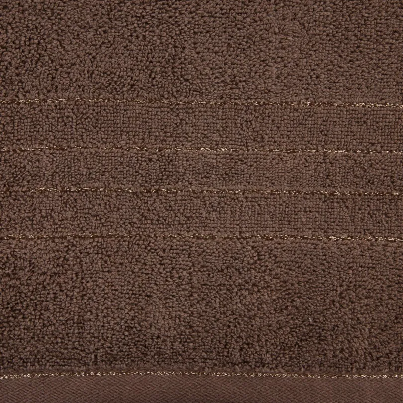 Ręcznik bawełniany z bordiurą zdobioną błyszczącą nicią R197-08