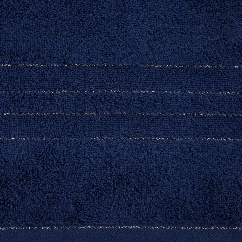Ręcznik bawełniany z bordiurą zdobioną błyszczącą nicią R197-10