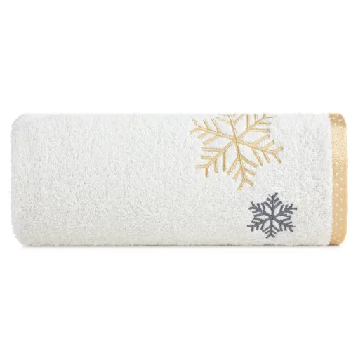 Ręcznik bawełniany z świątecznym haftem R198-01