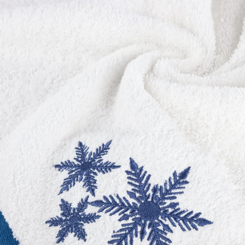 Ręcznik bawełniany ze świątecznym haftem R199-01