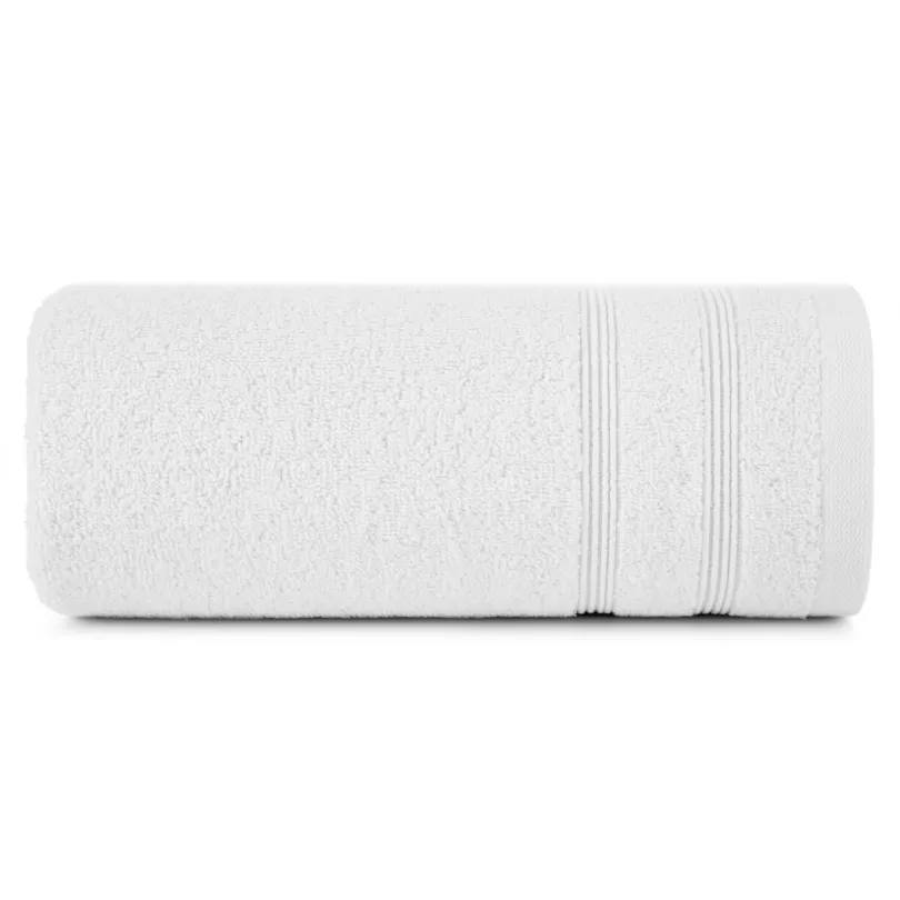 Ręcznik bawełniany z tkaną bordiurą R201-01