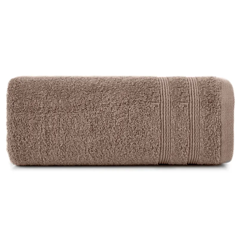 Ręcznik bawełniany z tkaną bordiurą R201-09