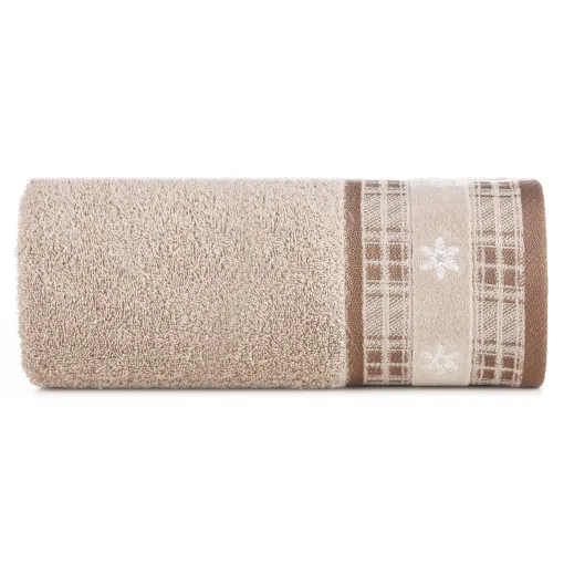 Ręcznik świąteczny z żakardową bordiurą R202-01
