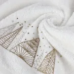 Ręcznik świąteczny z haftem i dżetami R203-17