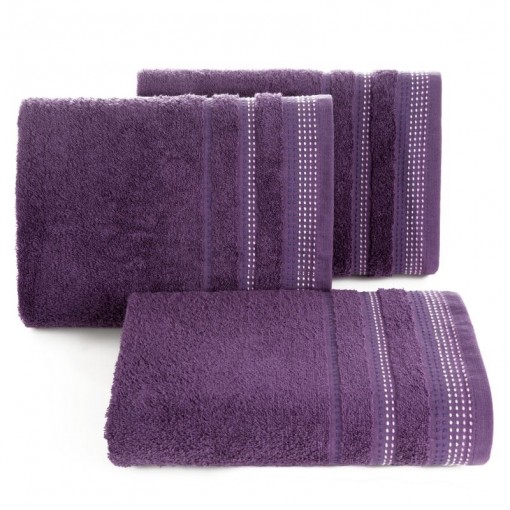 Ręcznik bawełniany śliwkowy R3