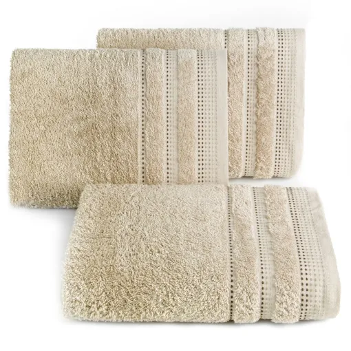 Ręcznik bawełniany beżowy R3-12