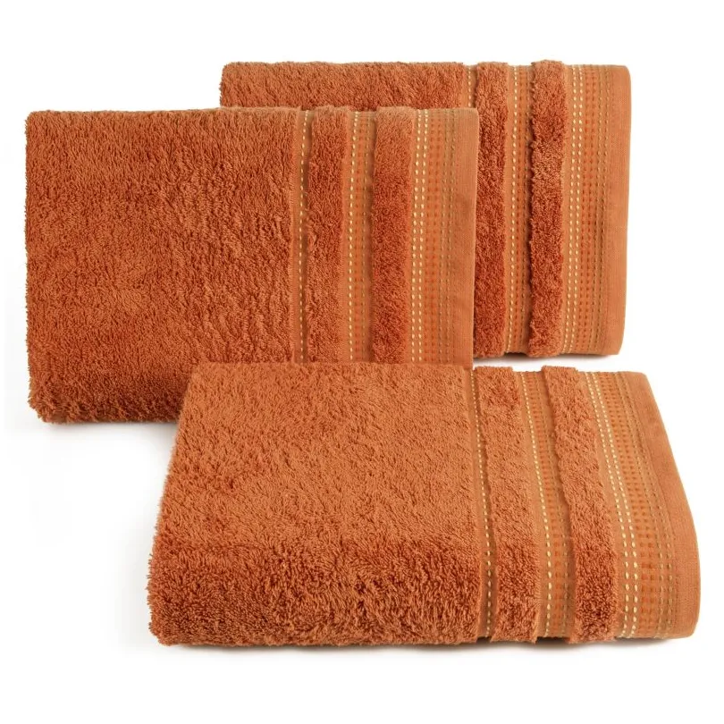 Ręcznik bawełniany rudy R3-04