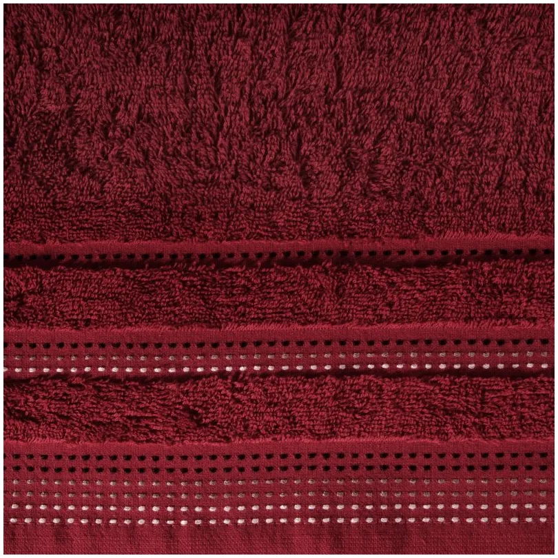 Ręcznik bawełniany bordowy R3-20