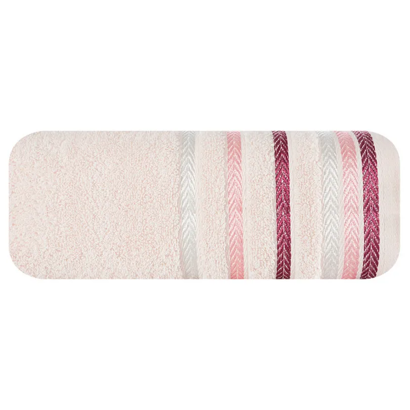 Ręcznik bawełniany jasnoróżowy R38
