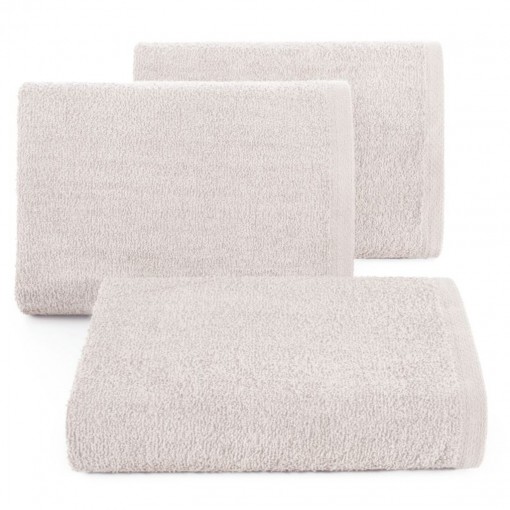 Ręcznik bawełniany gładki pudrowy R46-30