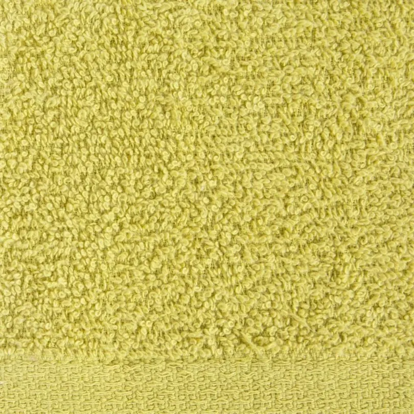Ręcznik bawełniany gładki musztardowy R46-31